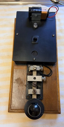 Morse code telegraph practice - morse,