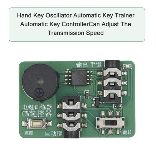 Morse code trainer hand key - trainer,