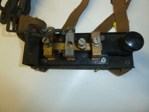 Usa morse key burnell leg - key, burnell/